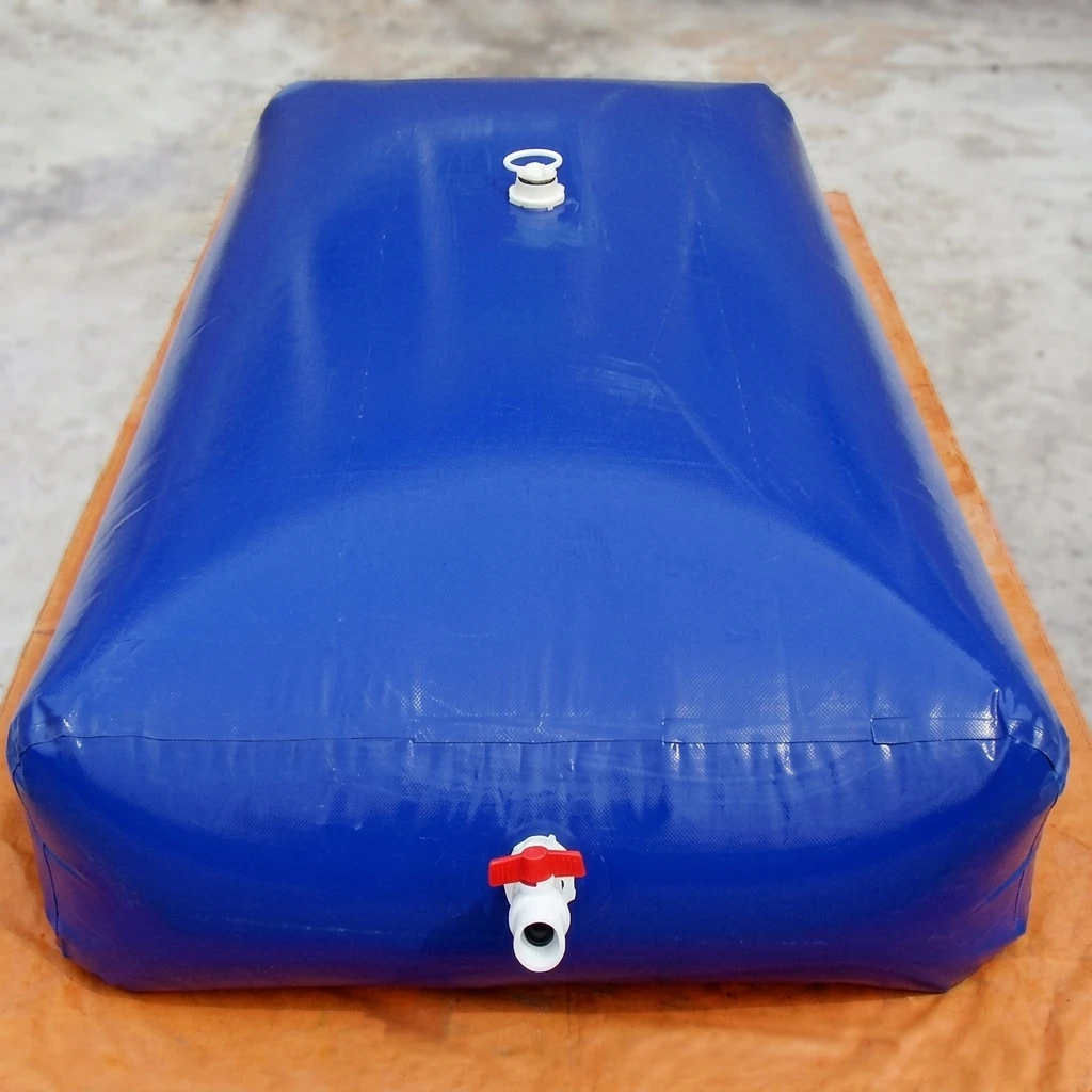 Collapsible Flexible Inflatable Durable PVC Fuel/Water Bladder Tank with 1000L-3000L Capacity for Outdoor Projects