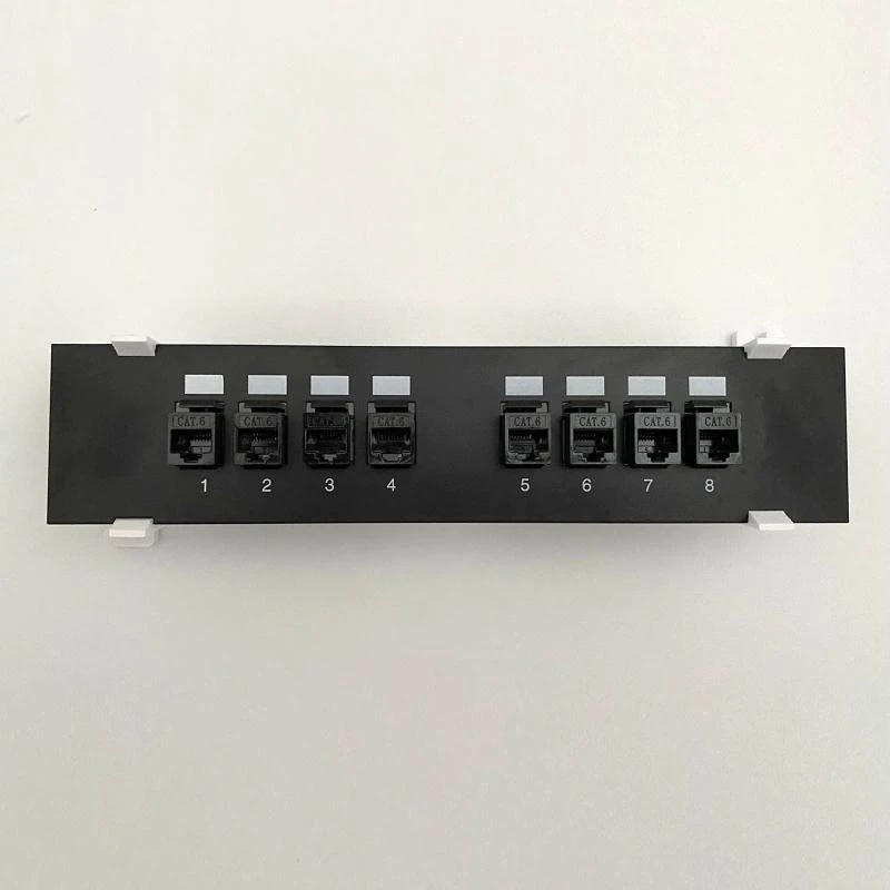 T3EE a 8 porte CAT6 Extender Patch Pannello RJ45 RETWORKING MONTENZA A MONTENE A MONTRO AGGIORNO A MOLTO MOLTO MOLTO