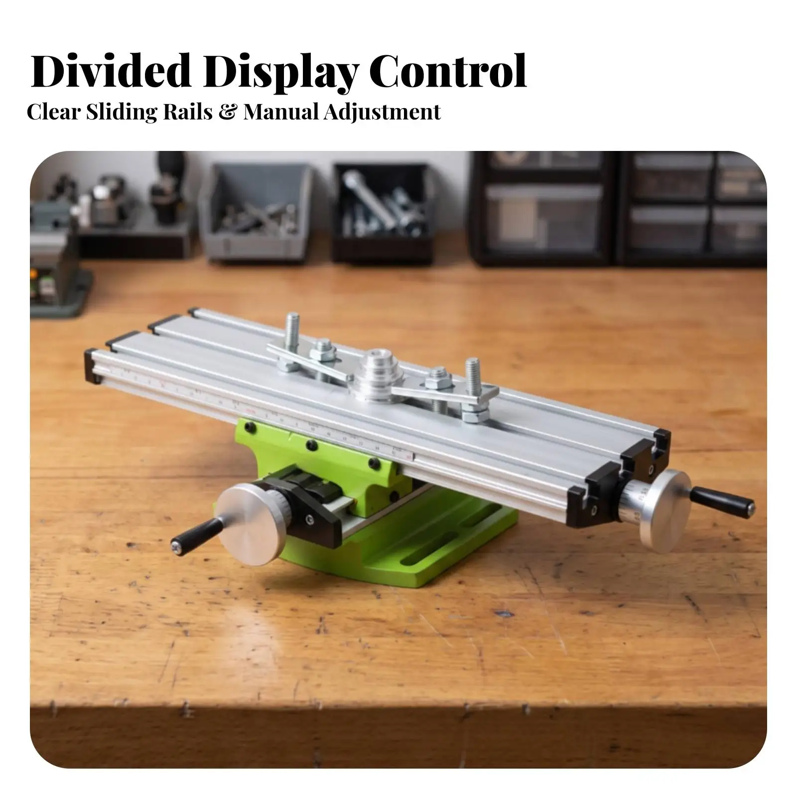 compact-aluminum-alloy-cross-slide-worktable-for-drill-press-milling-positioning-with-scale-ruler-clamps