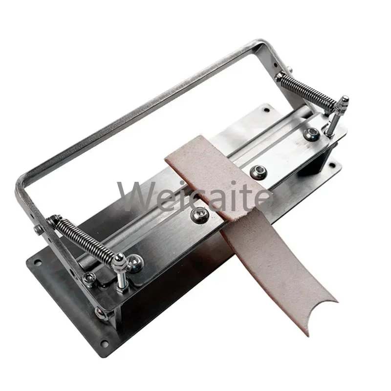 20 سنتيمتر الفولاذ المقاوم للصدأ أرق دليل الجلود مقشرة جلد البقر مكشطة تقشير أداة