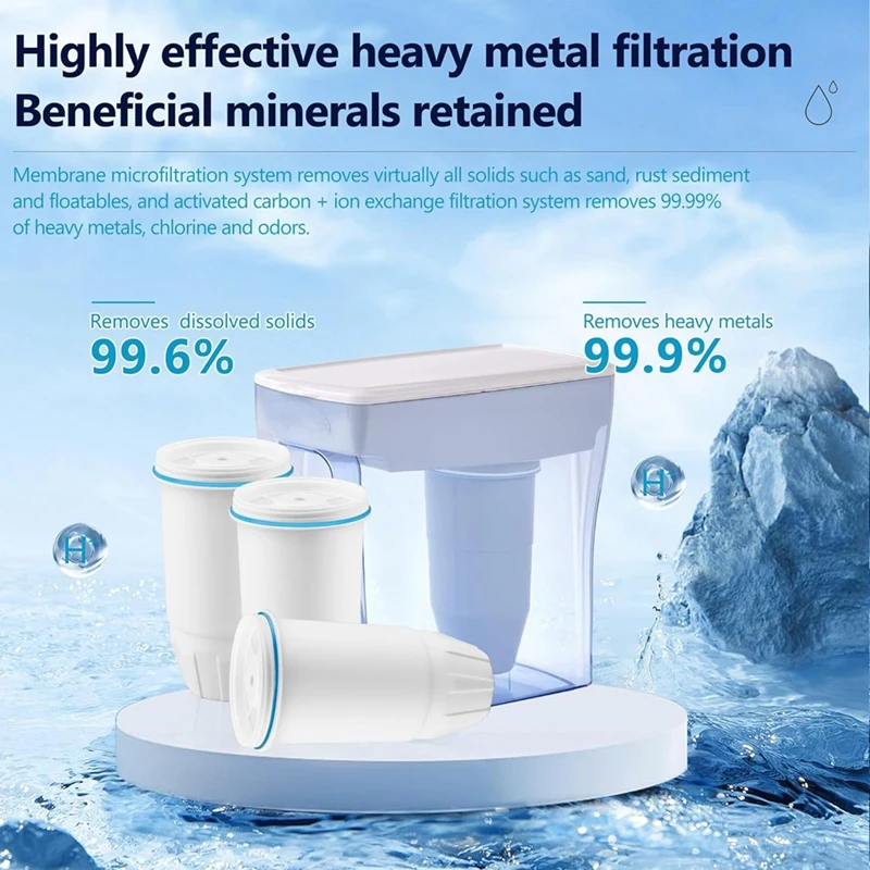 【مشعبية】استبدال فلتر المياه متوافق مع نظام الترشيح متعدد المراحل ZR-001، ZR-017، ZP-006 ZD-013