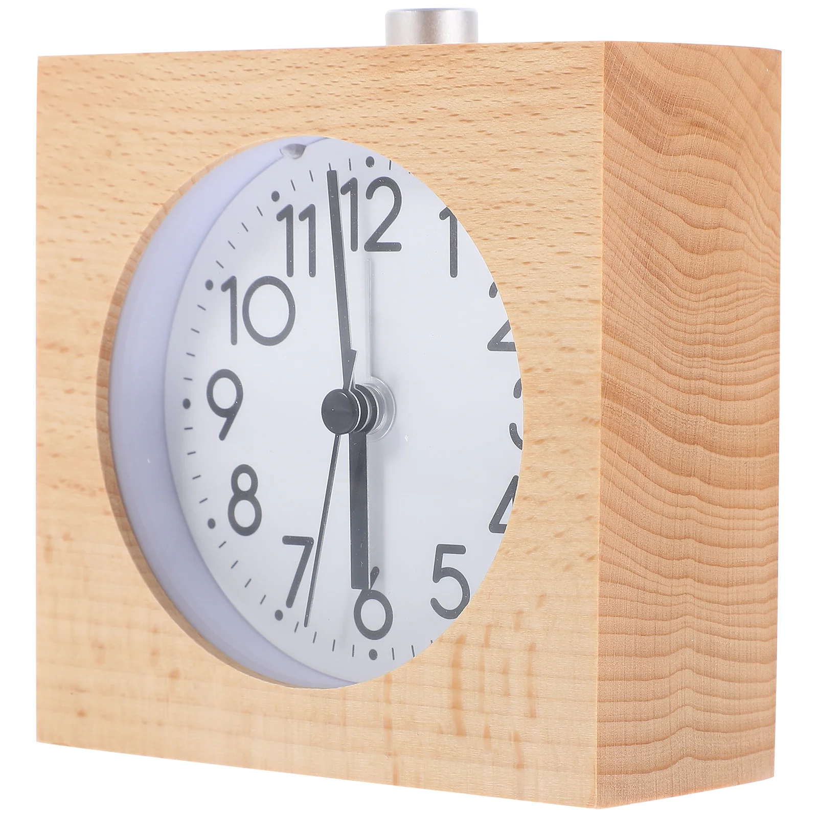 

Wood Alarm Clock Quality Simple Stylish Design for Bedroom Office Table Desktop Home Alarm Clock Daily Use