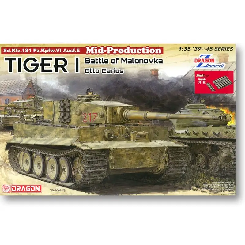 

Dragon 6888 1/35 Battle Malonovka otto carius Tank model