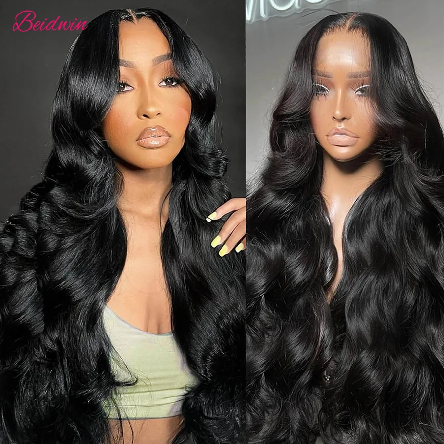 13x4 Human Hair Lace Front Wigs 180% Density Body Wave Lace Frontal Wigs Human Hair Pre Plucked Brazilian Virgin Human Hair Wig