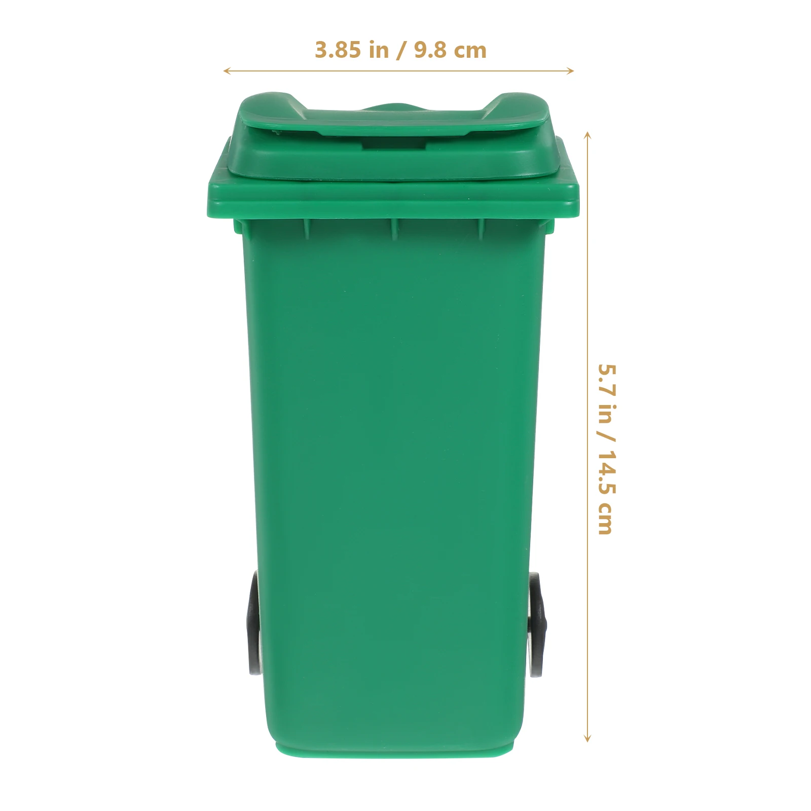 

2pcs Multifunctional Pen Holder Desktop Trash Can PP Small Waste Bucket Office Supplies Mini Garbage Container Table