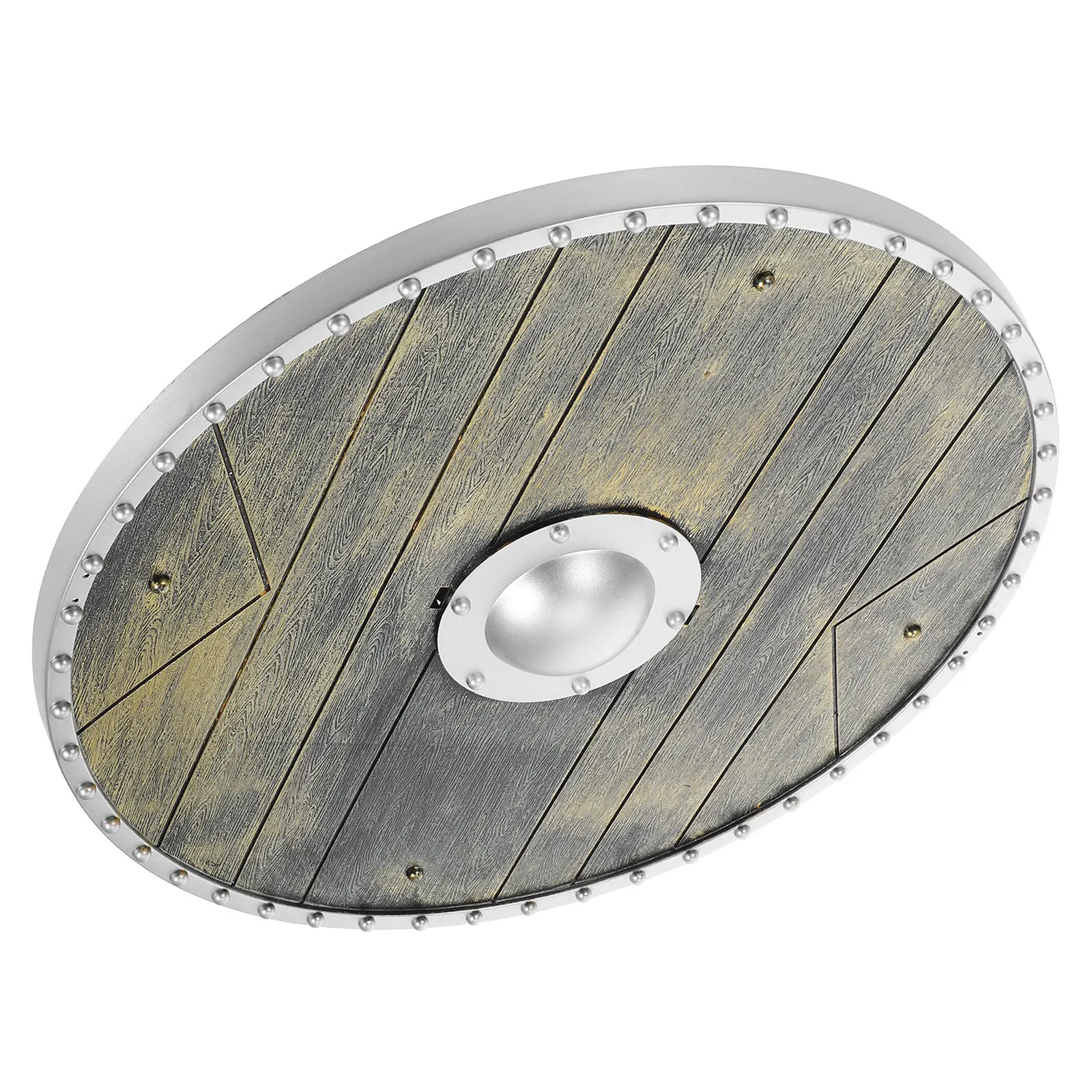 

1pc Shield Round Plastic Dress Up Pretend Play Accessory For Halloween Cosplay Party Stage Prop