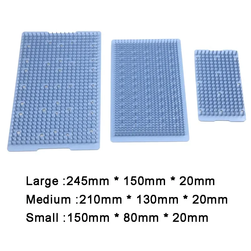 

Sterilized Silicone Pad for Sterilization Tray Case Box Autoclavable Disinfection Pad Mats