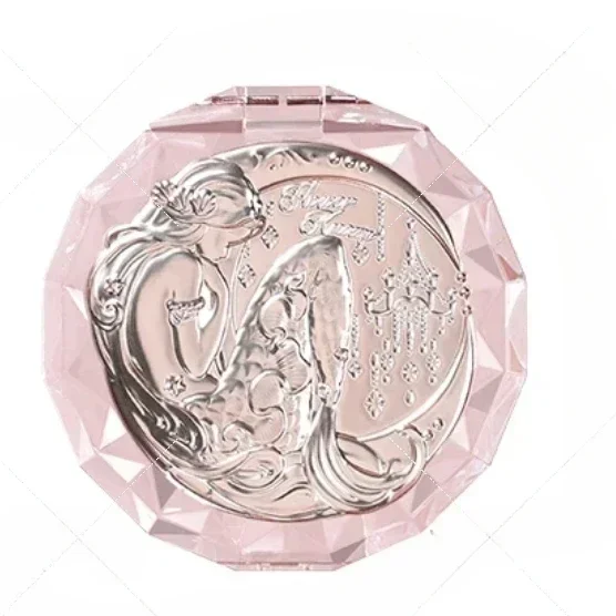 Flower Know 7. rocznica peryferyjna syrenka składane lustro pudełko z biżuterią torebka różowa śliczna