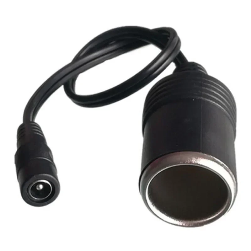 15A 180W DC 5.5x2.1mm Female Female to Car Cigarette Lighter Plug Cable Socket Power Supply Charger Adapter Wire Car Accessories