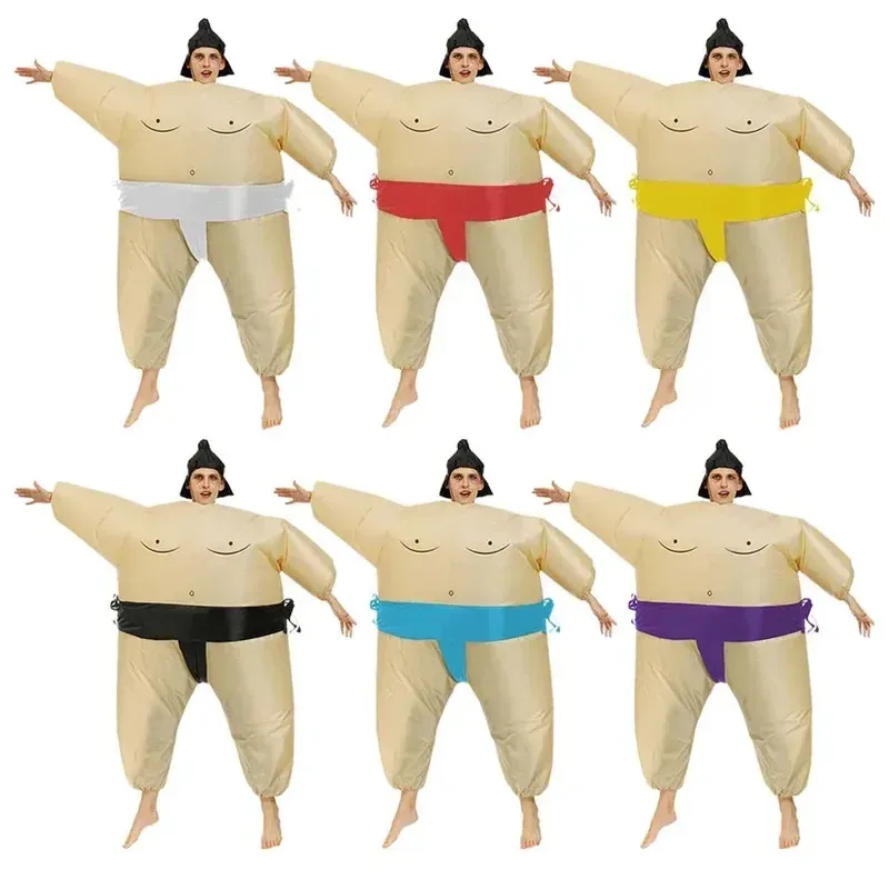 

Carnival Sumo Wrestler Costume Inflatable Suit Blow Up Outfit Ballet Cosplay Party Dress For Men WomenDqw2Q