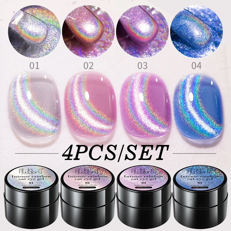 Resin Glitter Pack - Conjunto de esmalte em gel para