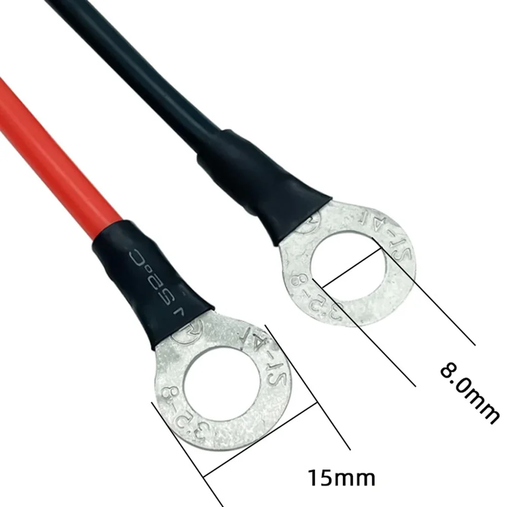 Ilhó de transmissão de energia eficiente para cabo conector terminal de anel redondo 12AWG para carregador ESC de bateria RC