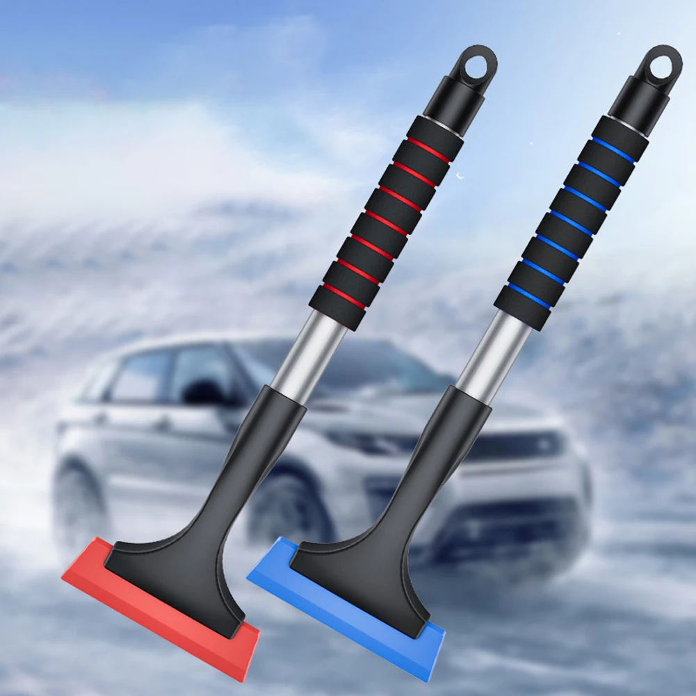 Extendable Ice Scraper Ergonomic Car Defrosting Snow Removal Tool Car Window Snow Remover Windscreen Protection Accessories