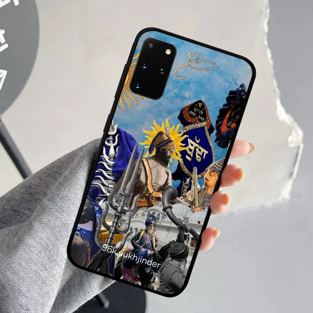 Nihang Singh Sikh Warrior Phone Case For Samsung S 9 10 20 21 22 23 30 23 24 plus lite Ultra FE S10lite Fundas