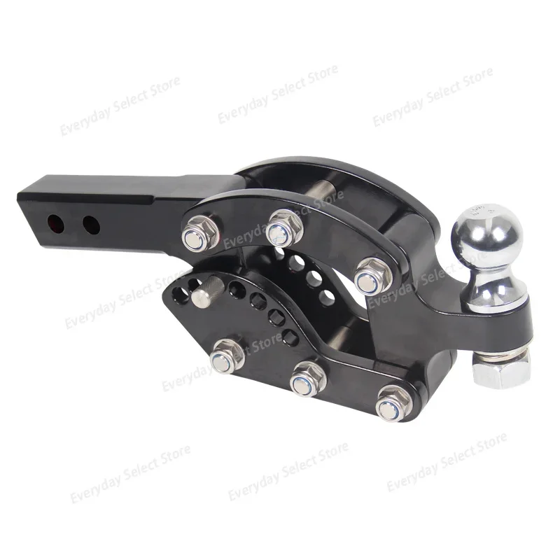 Adjustable Manganese‑Steel Trailer‑Ball Mount, Heavy‑Duty Towing Accessory for Vehicle Exterior Trailer Connection