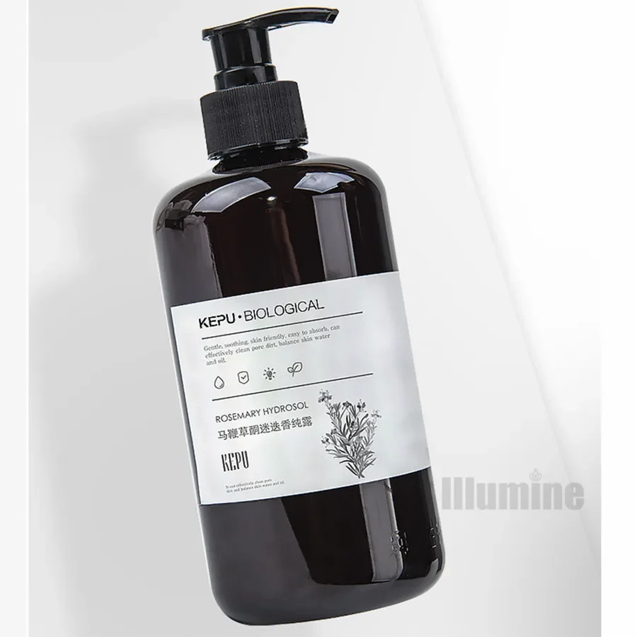 

Rosemary Toner Lotion Pore Firming Lifting Acne Removing 500ml Skin Care big bottle Beauty Salon Equipments