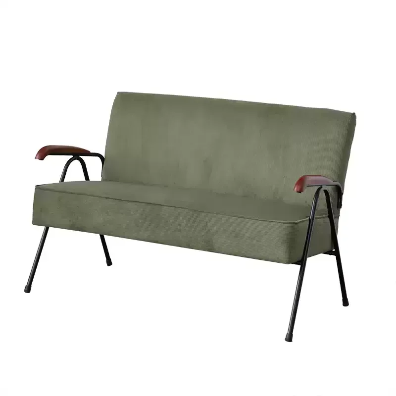 

Nordic retro sofa chair home fabric sofa