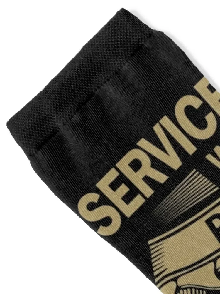 Service Fitter Socks FASHION retro aesthetic Children's Men's Socks Luxury Women's