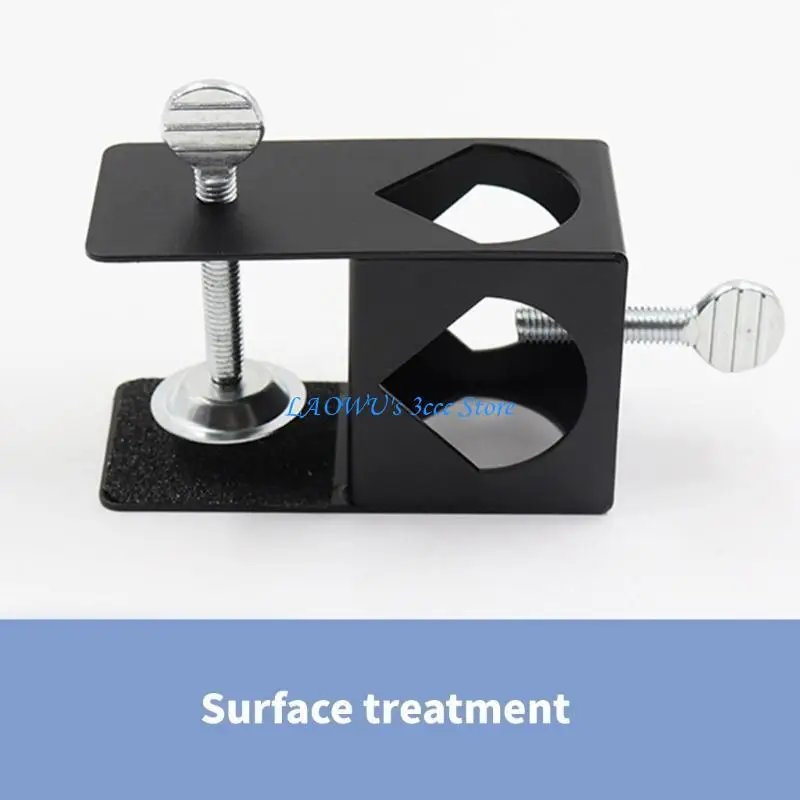 

Y8AD Metal Deck Clamp For Securing Torches Or Flags On Patio Railings Poles Holder