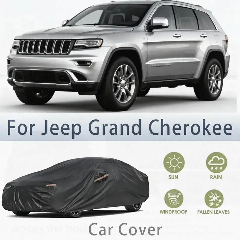 

For Outdoor Protection Full for Jeep Grand Cherokee Waterproof Dustproof Snow Cover Sunshade Car Covers