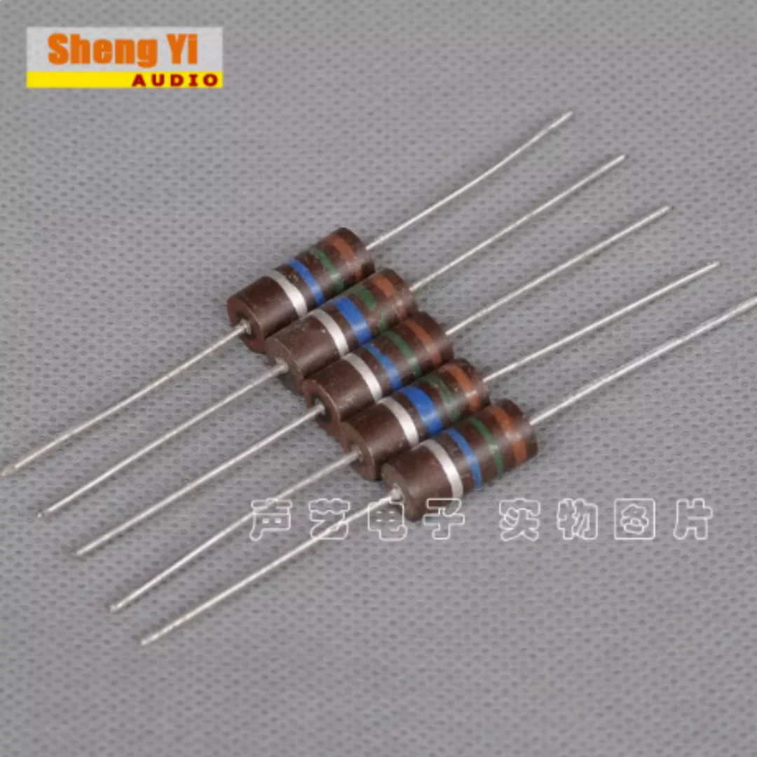 Authentic American 2W AB Carbon Film (Carbon Core) Electro-Mechanical Resistor 15M 15 Megohms 2W