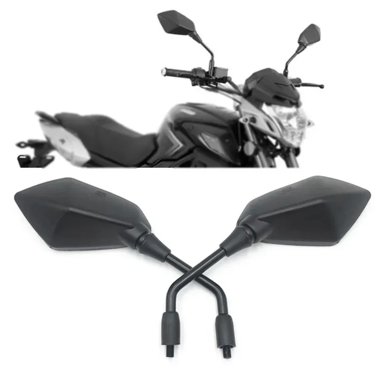 Motorcycle Rearview Mirror 8 10mm Universal Side Mirrors For Kawasaki Z650 Z800 Z750 Z900 Z1000 Suzuki GSX150 Bandit gsr 600 700