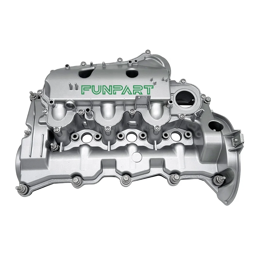 Aluminum valve cover LR029146 LR105957 LR116732 LR166340 LR179201 for Land Rover Jaguar XF XJ F-PACE 3.0 Diesel TDV6 306DT