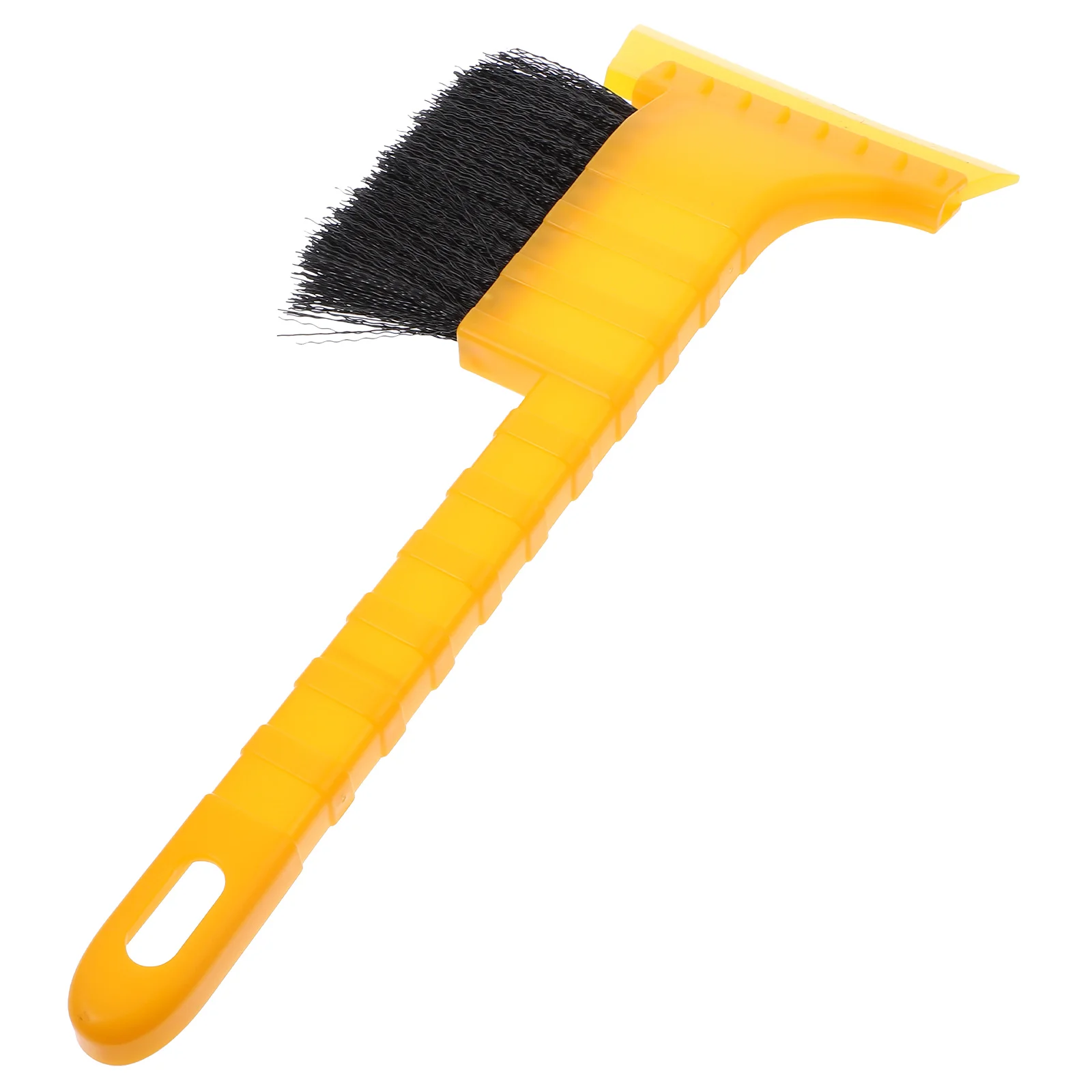 

Car Snow Shovel Ice Remover Yellow Tool Compact Size Lightweight ABS Plastic Winter Scraper Safe Driving Car Accessory Multi