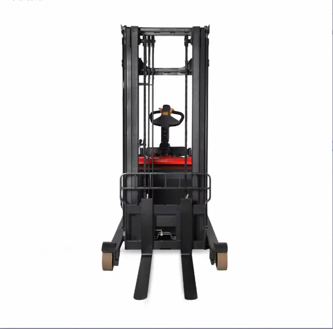 Empileur de palettes de chariot élévateur semi-électrique, avec camion de palettes manuel à grande puissance et haute efficacité, offre spéciale