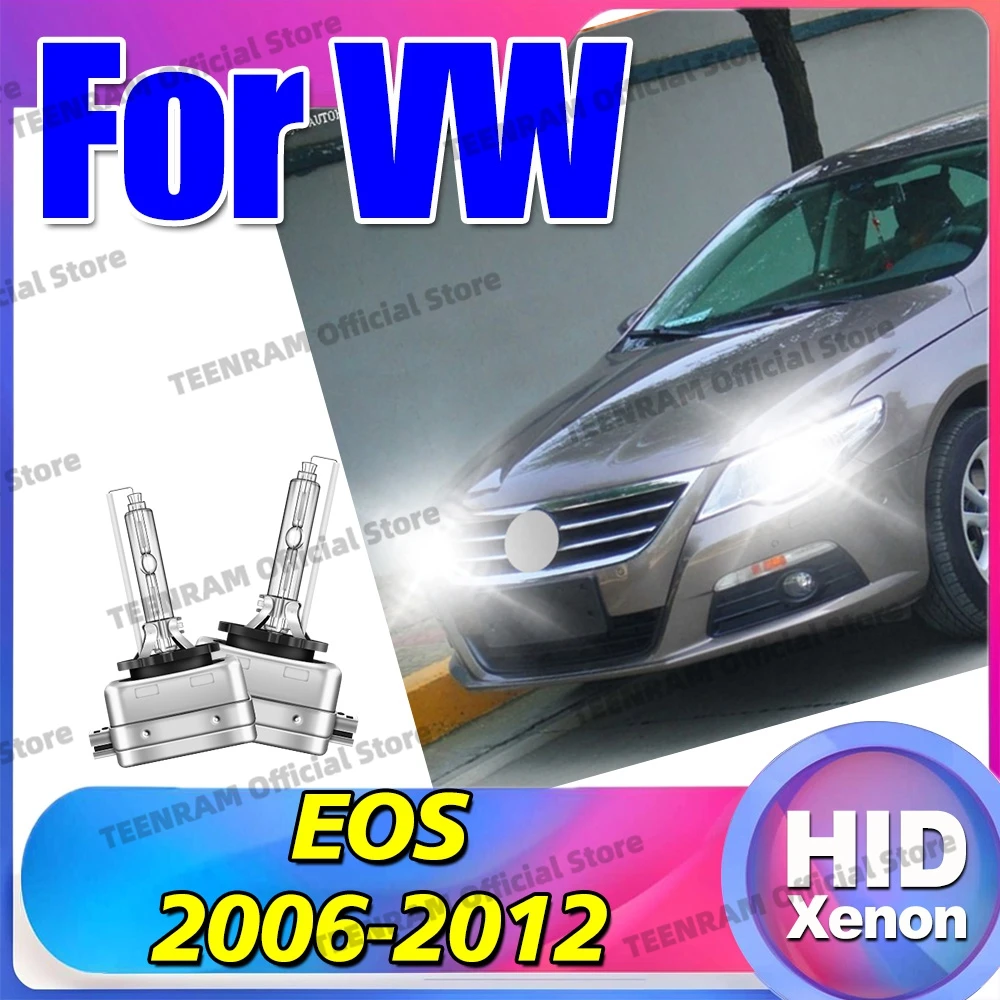 

2x для Volkswagen VW EOS 2006-2012 2007 2008 2009 2010 2011 Автомобильные фары 35 Вт HID Xenon D1S D1 Лампы 6000K 8000K 10000K DC12V