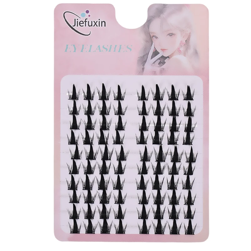 DIY-clusters Valse wimpers Clusters Extensies Individuele wimpers Cluster Natuurlijke gesegmenteerde wimpersbundels