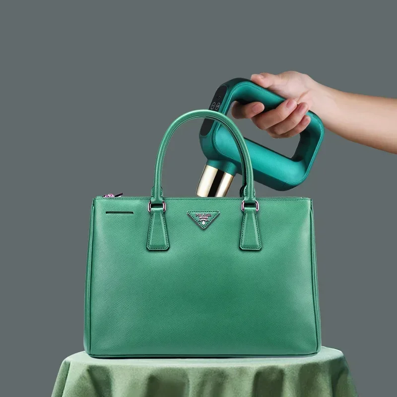 Новый мощный двигатель с многоступенчатой регулировкой силы, большая емкость аккумулятора, мини-массажный пистолет с 4 головками для мышечной фасции