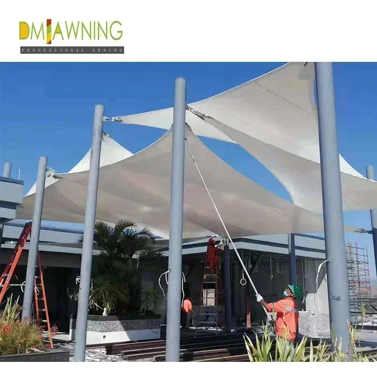 Commercial Waterproof Shade Structure Sun Sail, Shade Sail