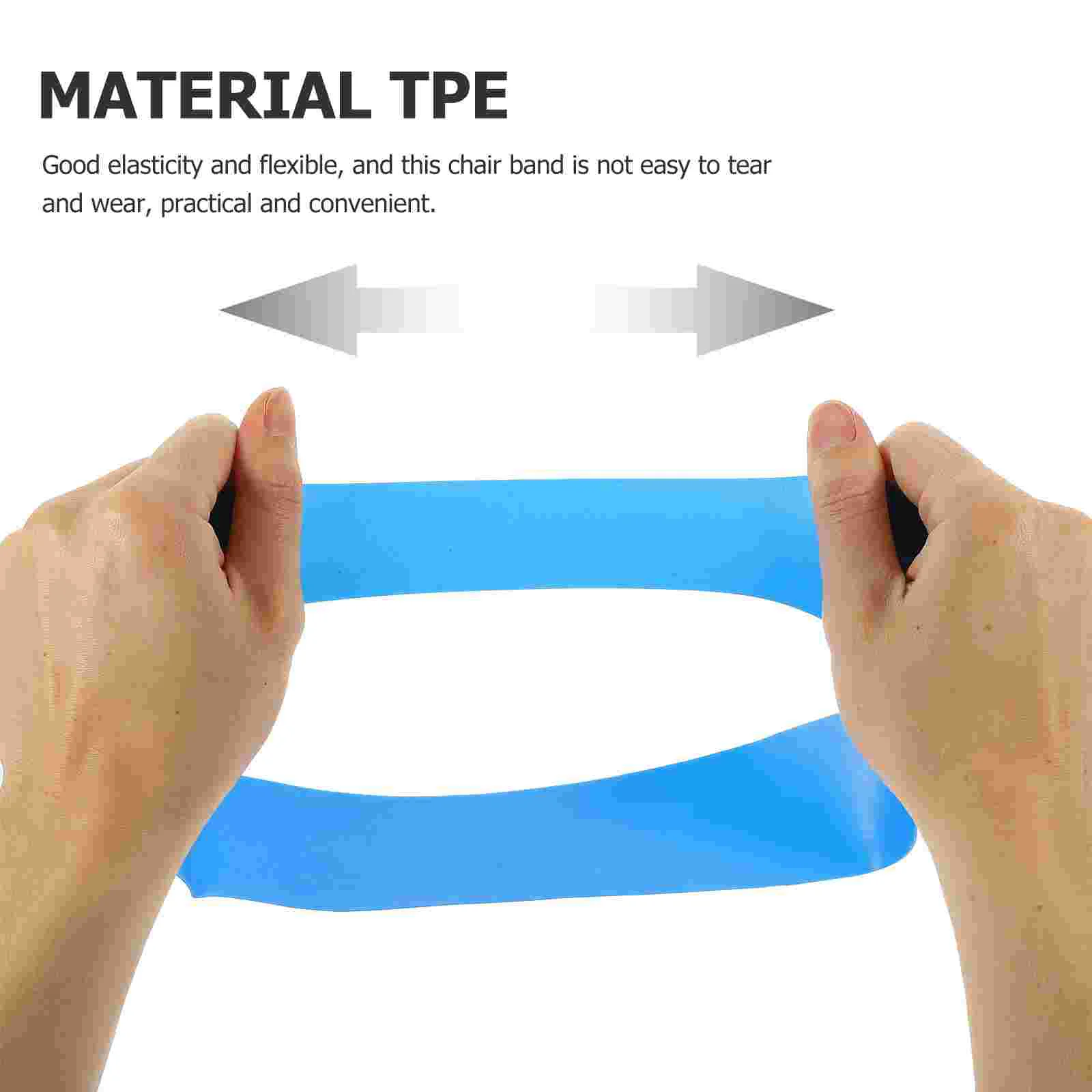 감각 의자 밴드 탄성 테이블 및 의자 고정 스트랩 신축성 밴드, 편리한 다채로운 유연한 실용적, 10 개