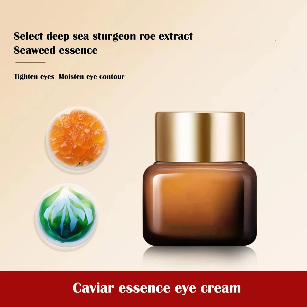 Precious Caviar Eye Cream Dark Circle Remove Eye Essence Anti-Aging Eye Gel Nawilżający wybielający Anti-Puffiness Korea Pielęgnacja skóry