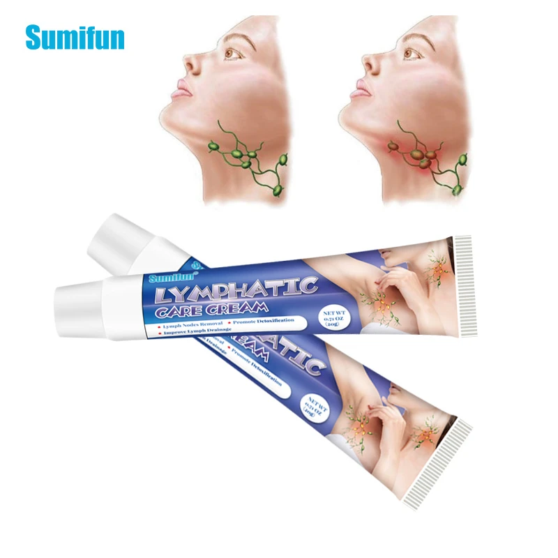 

Sumifun 1Pc Lymphatic Detox Cream Drainage Mammary Accessory Lymph Ointment Lymph Node Anti-Swelling Body Relax Cream P1197