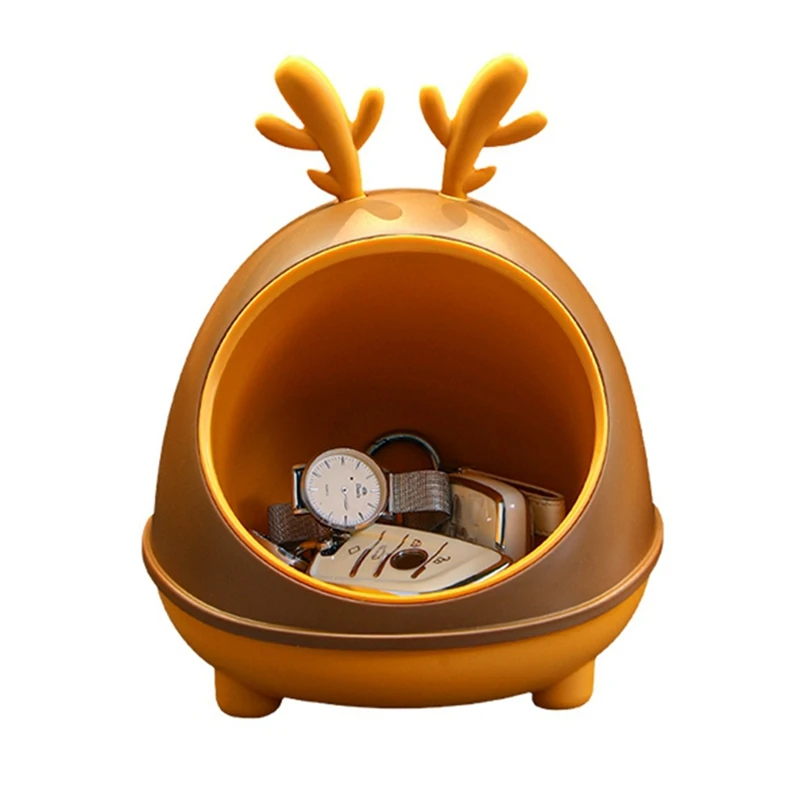 Deer Porch Key Storage Box Ornaments Enter The Door Shoe Cabinet Living Room Home Decoration Housewarming Gift