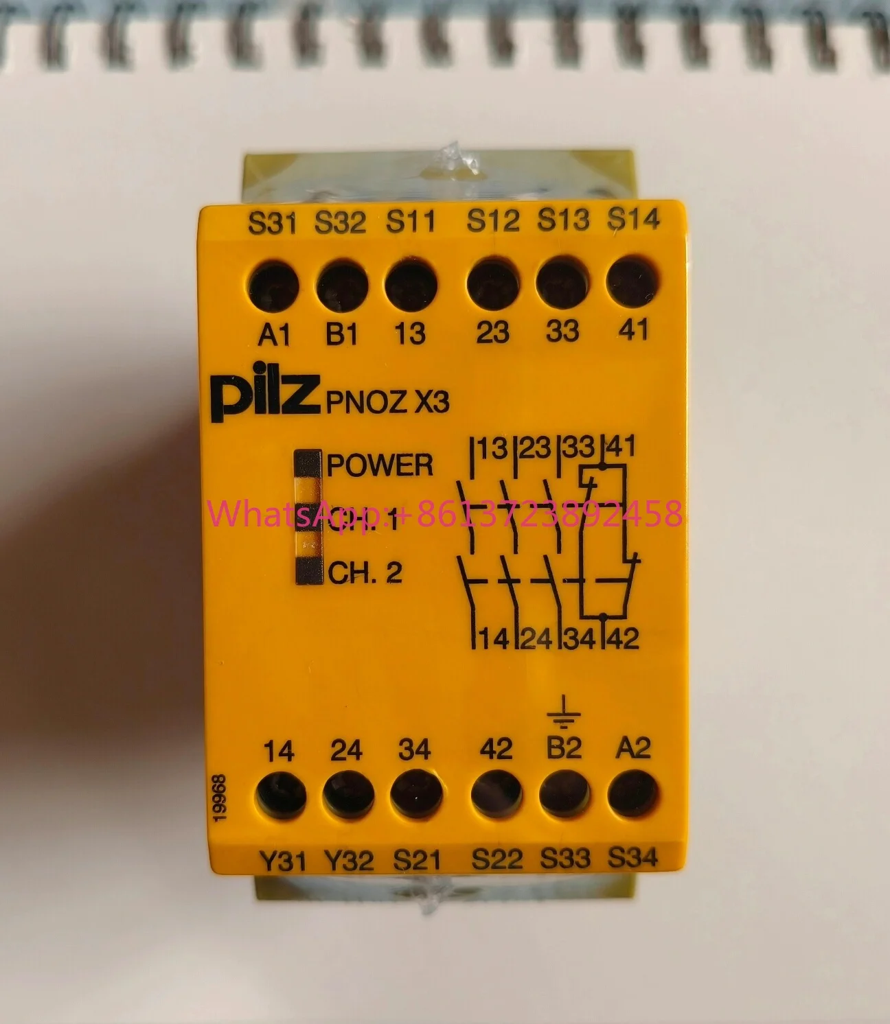 PILZ PNOZ X3, 24V AC/DC power supply, 3n/o 1n/c 1so configuration