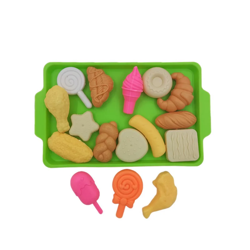 Kinderen Fantasiespel Keukenspeelgoedset Simulatie Hamburger Pizza Frietjes Koken Snijspellen Jongens Meisjes Interactief Montessori Speelgoed