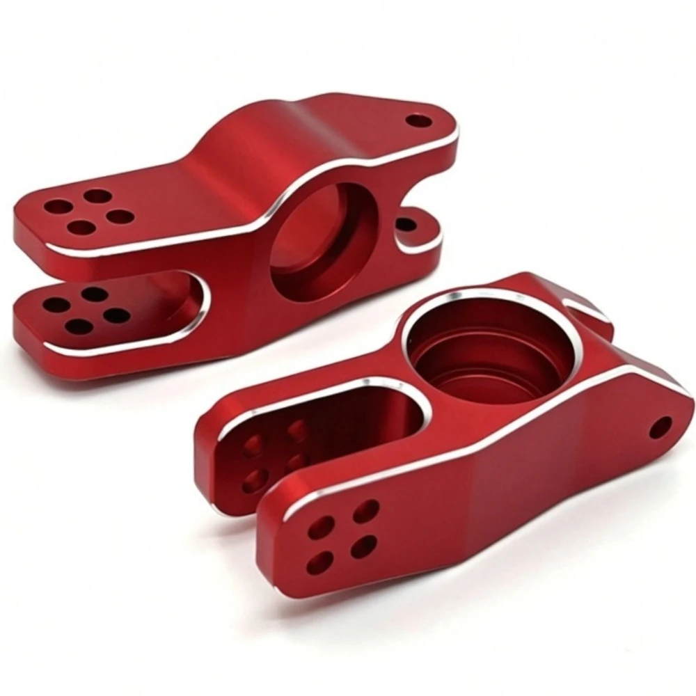 Aluminum Alloy Rear Hub Carriers Upgrade Parts Suitable For FS Racing 1/8 Tank Shark Cheetah Leopard RC Car
