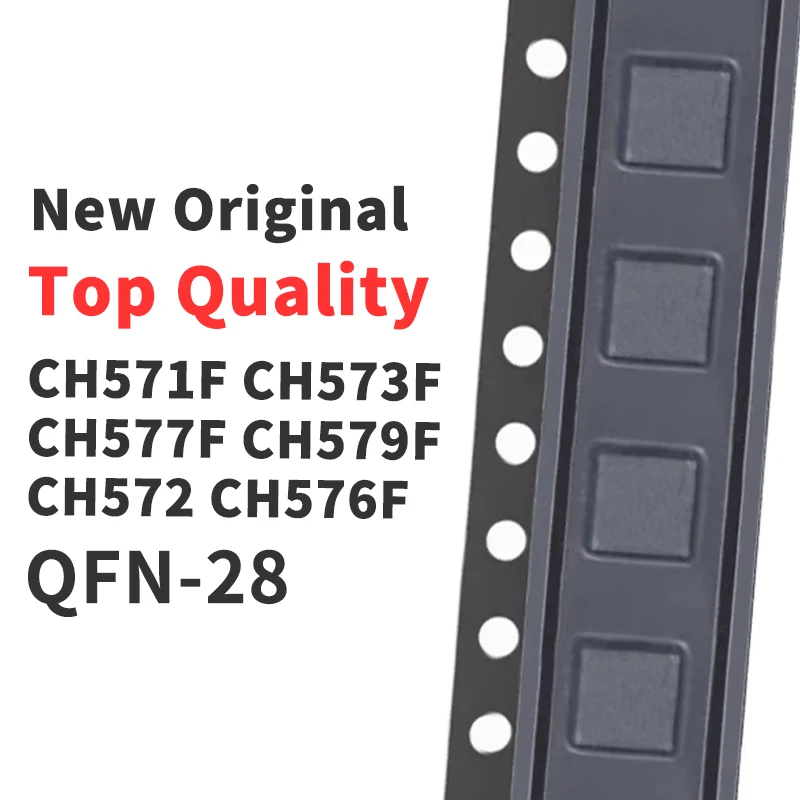 (10 Pieces) CH571F CH573F CH577F CH579F CH572 CH576F QFN-28 New Original