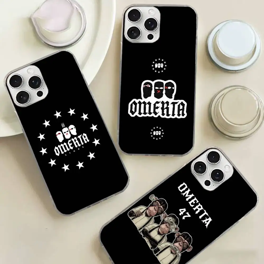 Роскошный чехол Omertas Maes 47 для iPhone 17 16 15 14 13 12 11 Pro Max Plus, серебристый, лазерный, сатиновый, с эффектом Авроры