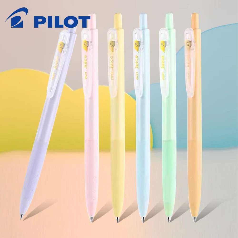 Pilot Juice Gel Pen Dopamine Series 0.5mm Press Quick Drying Large Capacity Student Writing Signature Kawaii Japanese Stationery