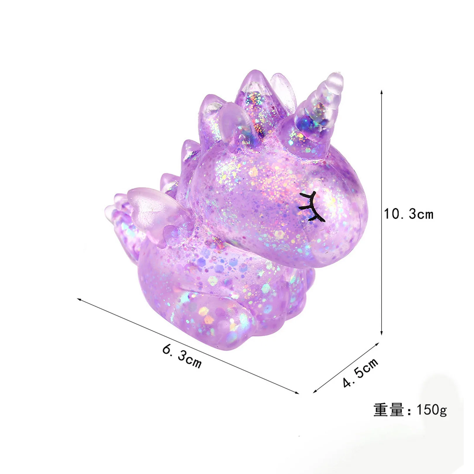 Unicorn Slow Rising Squishy Toy Soft Squeeze Stress Relief Toy Kawaii Sensory Fidget Toy for Kids Adults Gift