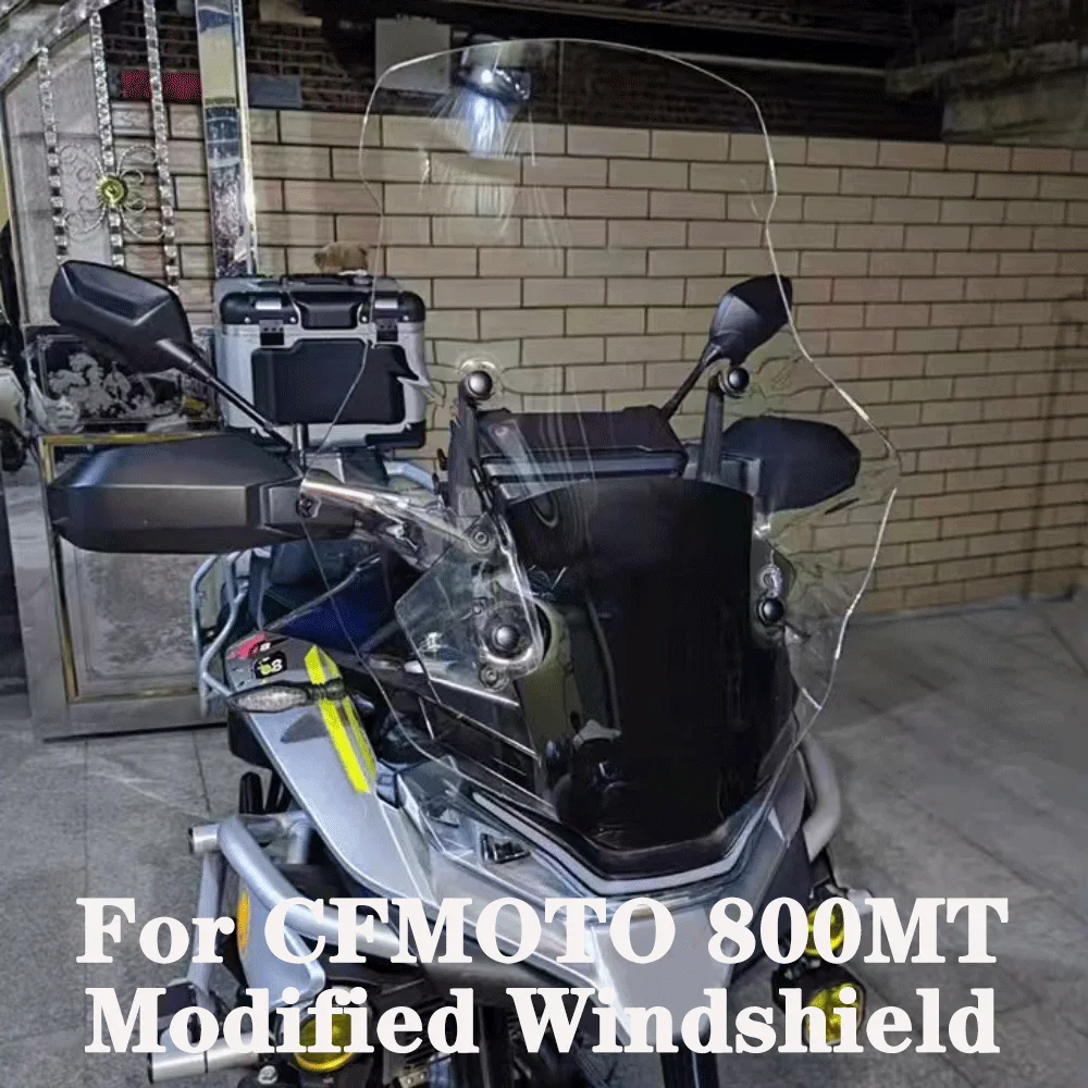 

Suitable for CFMOTO 800MT MT800 CF800 modified windshield And Widened Plate Chest Protector And Rain Shield