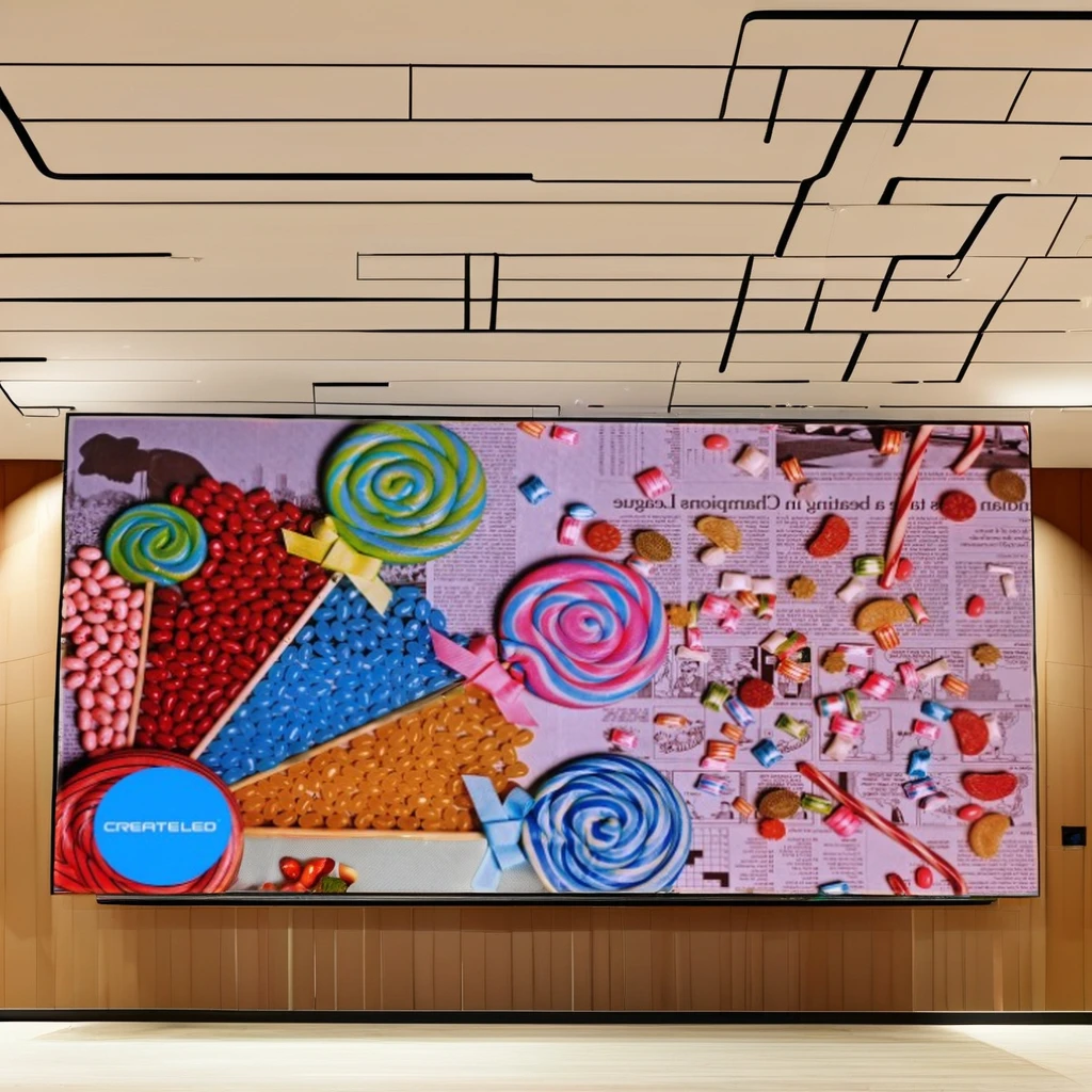 Indoor Full Color Led Display Commercial Advertising Sign Boards Fixed Led P1.25mm Billboard Screen