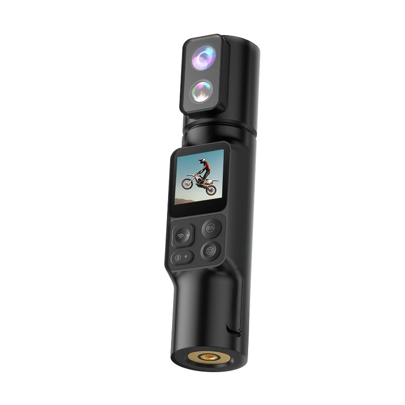 

Cross-border new product 6K high definition handheld action 350 degree rotating outdoor DV handheld vlog