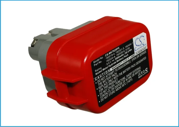 CS Battery For Makita192019-4 192321-5 192404-1 192534-8 192534-A 192535-6 9100 9100A 9101 9101A 9102 9102A