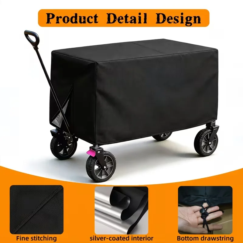 Multi-Purpose Folding Trolley Cover | Suitable for Most Outdoor Trolleys, Provides All-Weather Protection