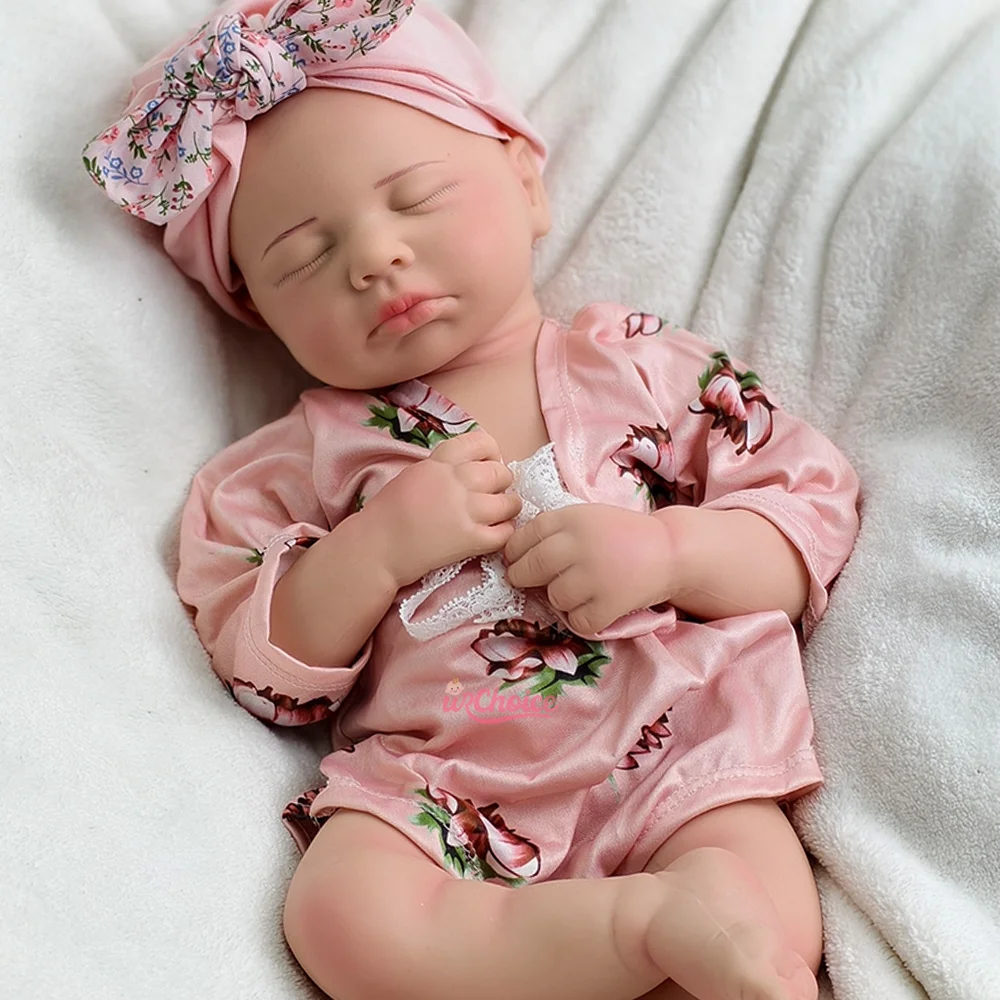 20 Zoll Silikon Reborn Preemie Babypuppe Mädchen & Junge Realistische Details Neugeborene Puppe für Künstler Repaint DIY Reborn Puppenspielzeug